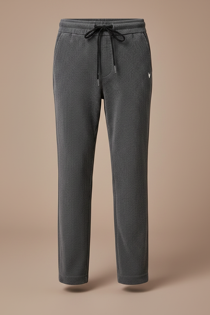 Pantalon Gris 8b95 - Cordé - vue 3