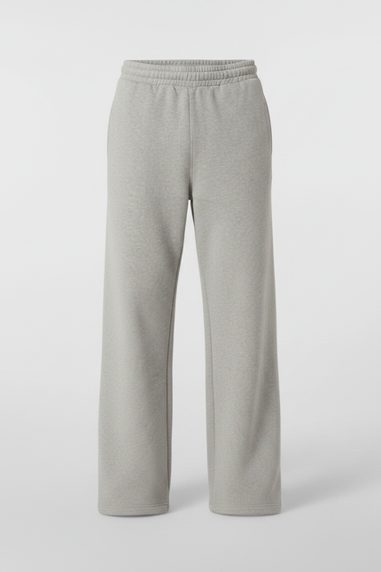 Pantalon Gris Ample Décontracté Molletonné Homme Sport - vue 3