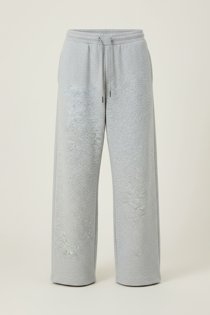 Pantalon Gris Ample Molletonné Sport Décontracté Homme - vue 3