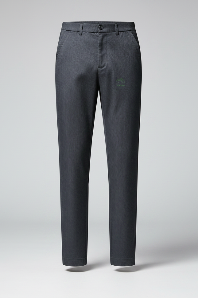 Pantalon Carotte Gris Homme - Laine - vue 3