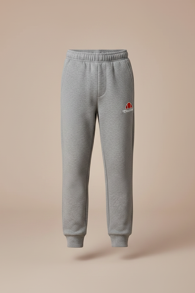 Pantalon Gris Jogger Molletonné Confortable Enfant Sport - vue 3