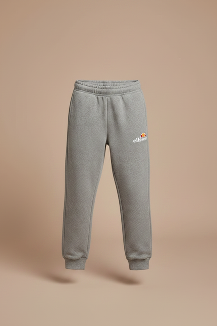 Pantalon Gris Molletonné Jogging Enfant Logo - vue 3