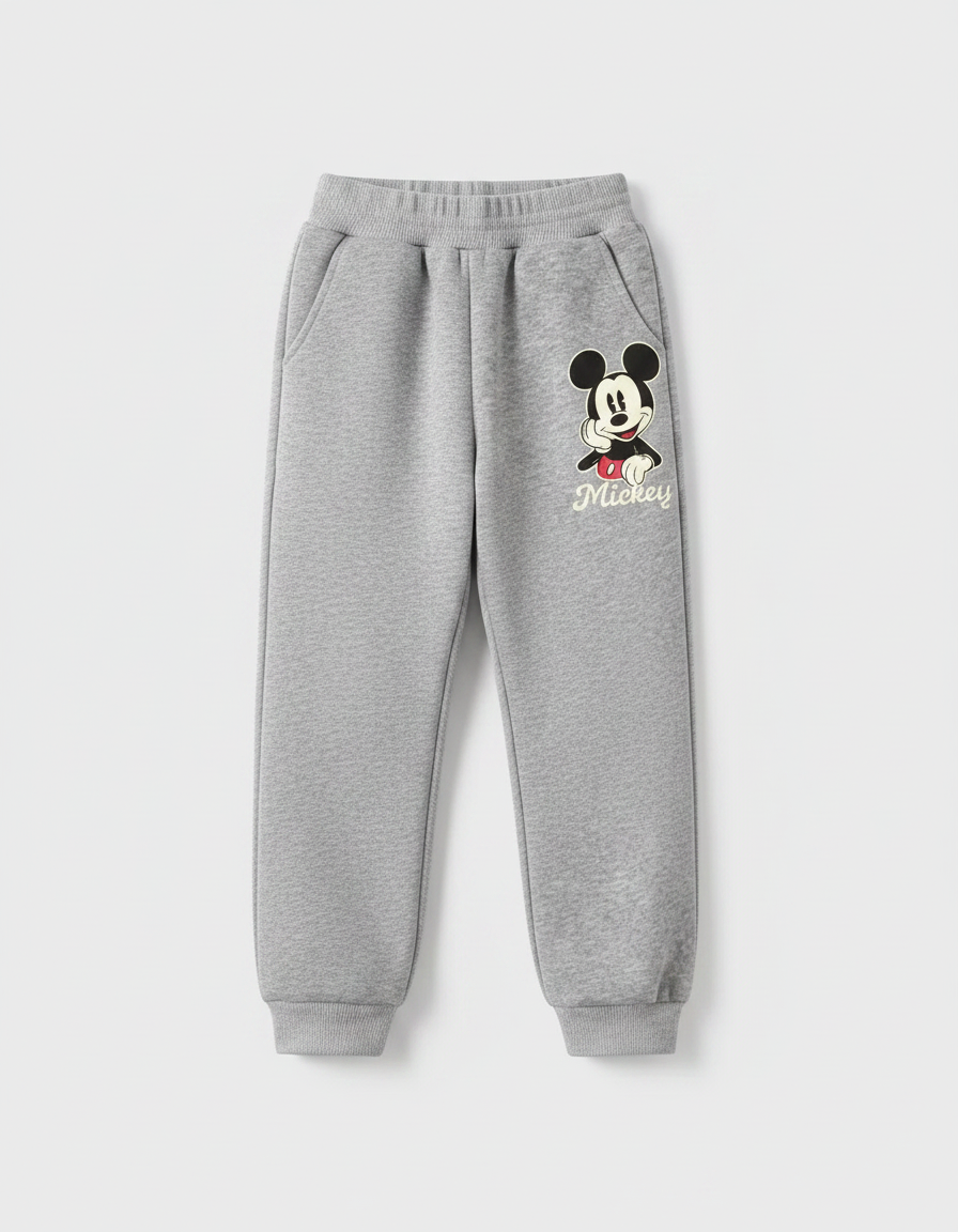 Pantalon Gris 33ee - Molleton - vue 2