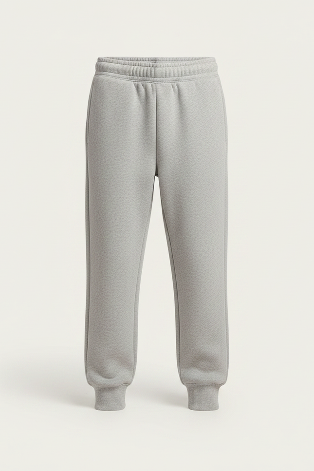 Pantalon Gris Molletonné Ample Confortable Enfant Sport - vue 3