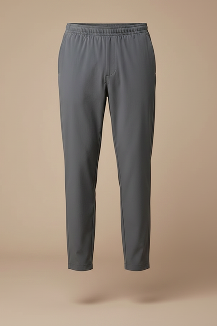Pantalon Court Gris Homme - Polyester - vue 3