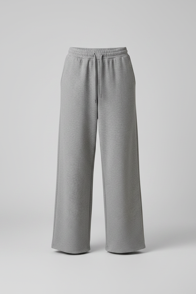 Pantalon Gris 7c30 - Molleton - vue 3